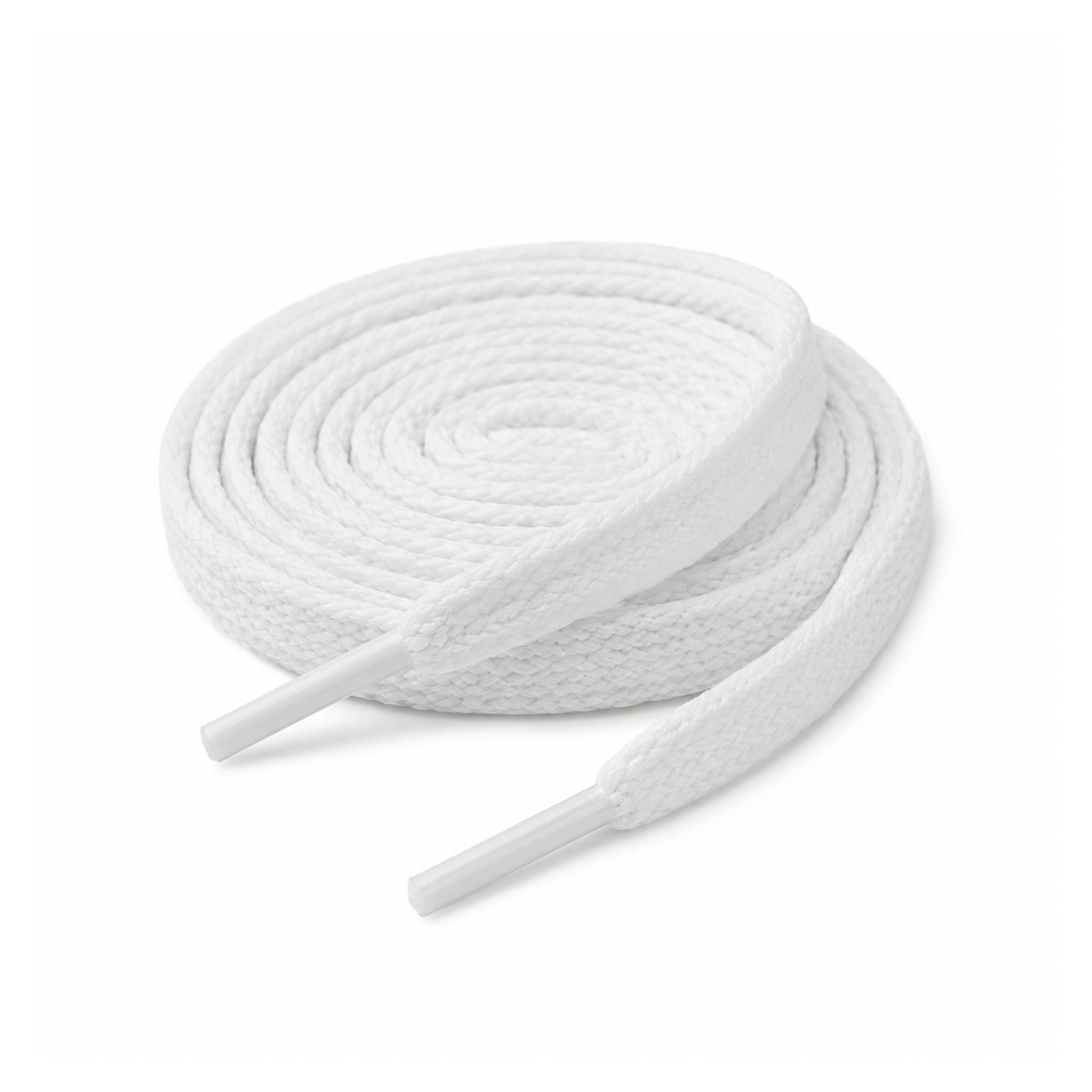 Schoenveters Wit 100-180cm - Platte Veters - Sneaker Veters