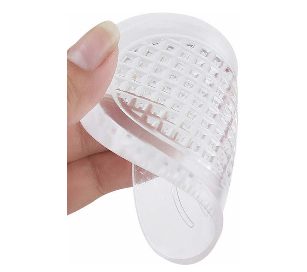 Siliconen gel inlegzolen schokdempend front view comfort zooltjes