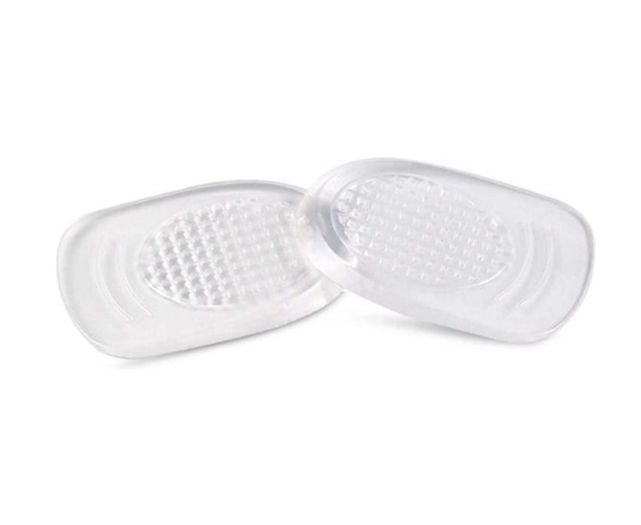Siliconen gel inlegzolen zijkant dikte en gel demping detail