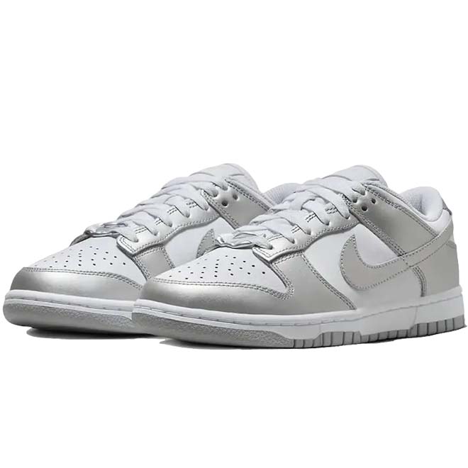 Nike Dunk low Metallic Silver