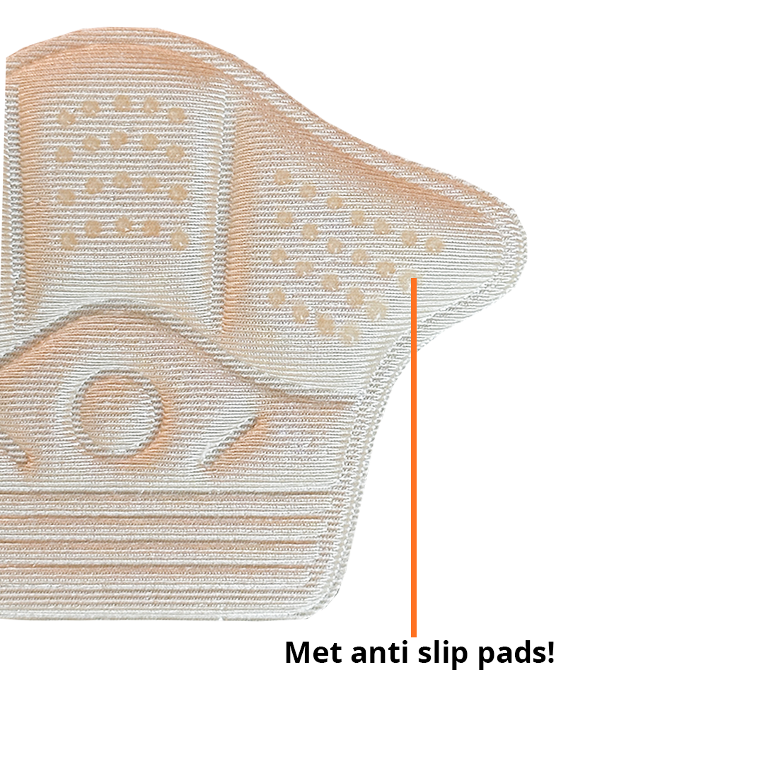 Sodrai hielzooltjes beige detail materiaal en afwerking close-up