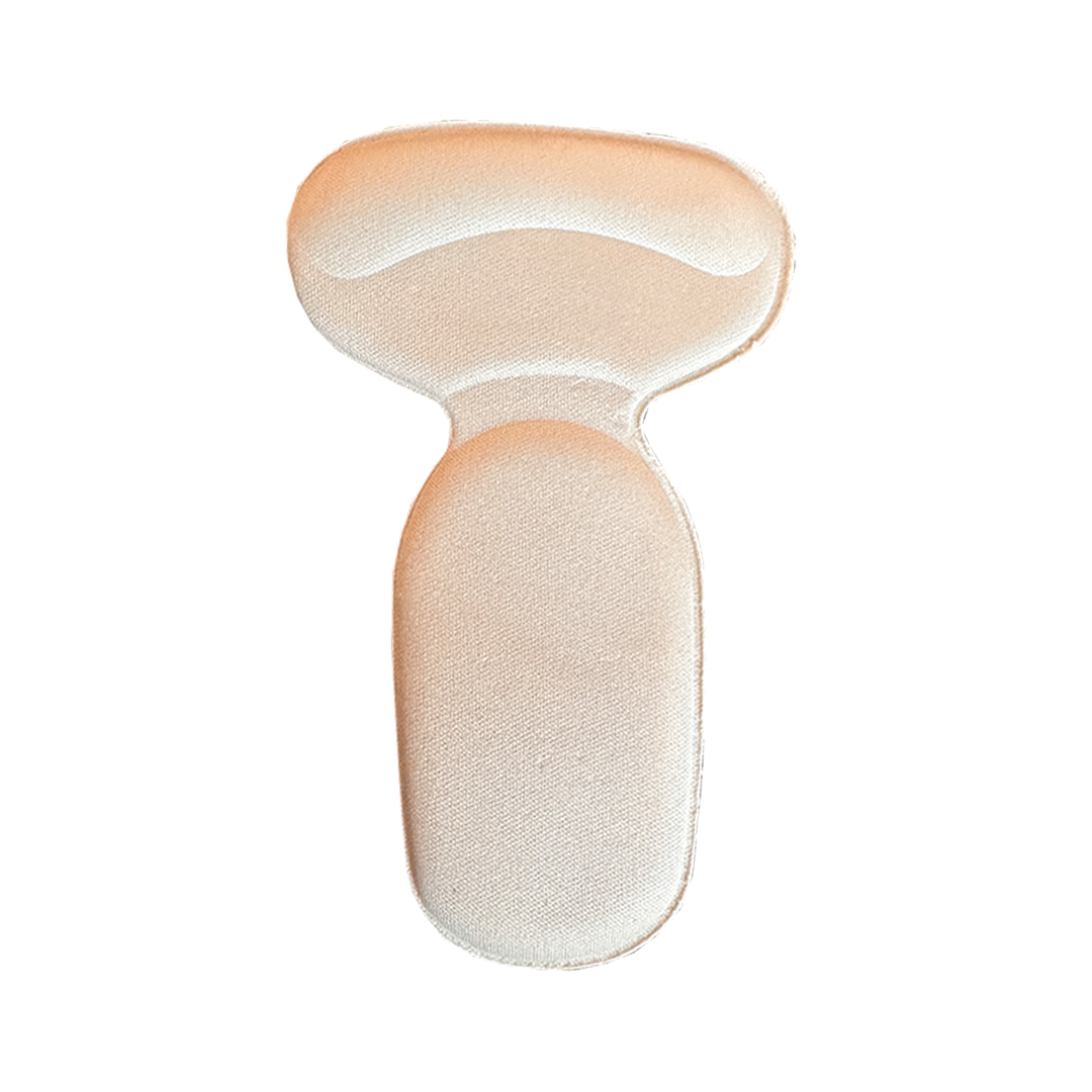 Sodrai inleg hielzooltjes beige anti slip front view comfort hiel