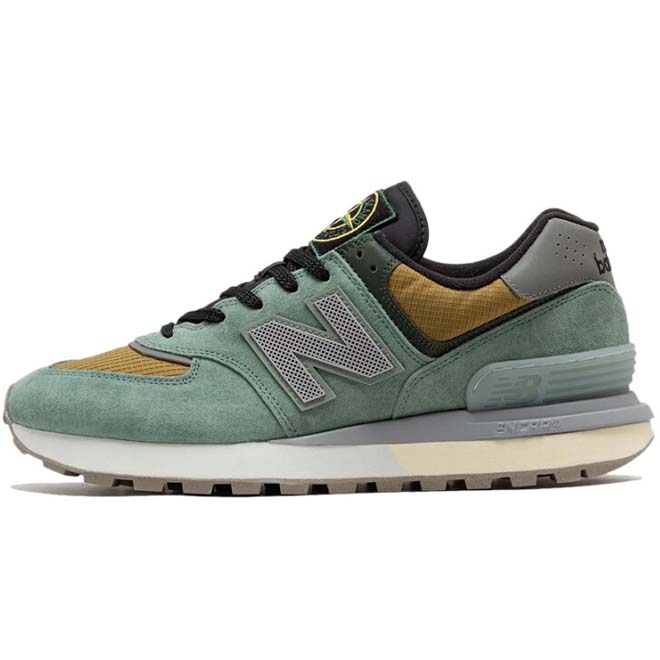New Balance 574 Legacy Stone Island Light Green