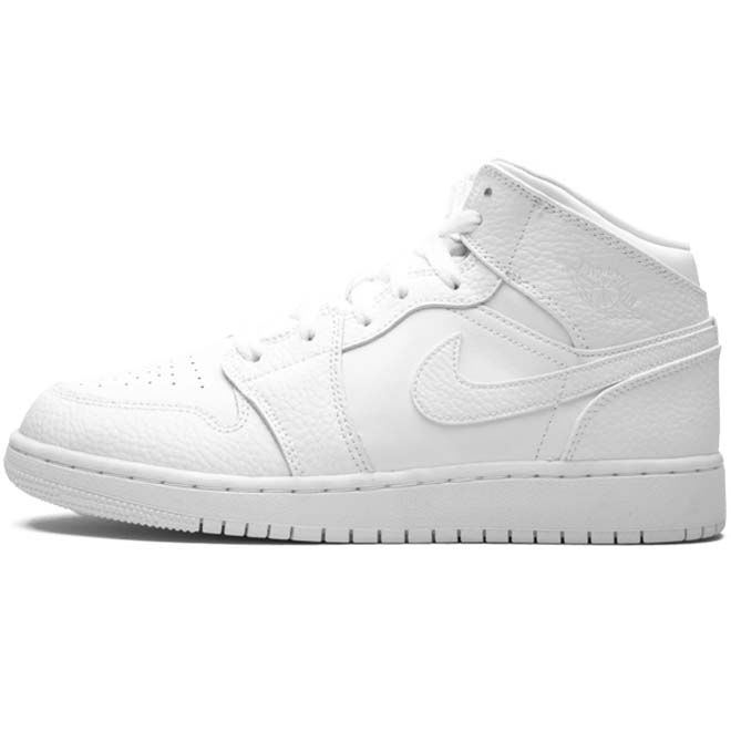 Jordan 1 mid Triple White GS