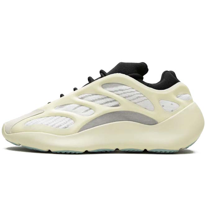 Adidas Yeezy Boost 700 V3 Azael front view wit beige futuristische sneaker
