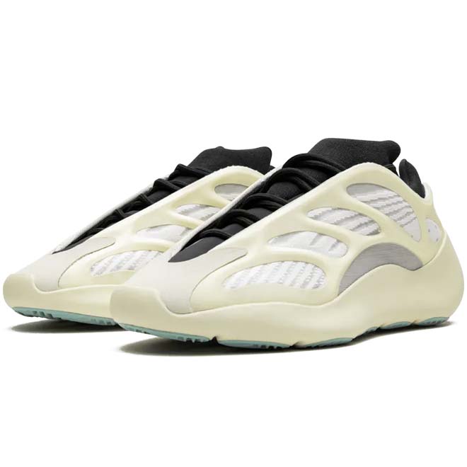 Adidas Yeezy Boost 700 V3 Azael zijkant glow cage en futuristisch design